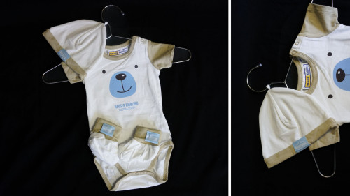Neugeborene Geschenkset blau