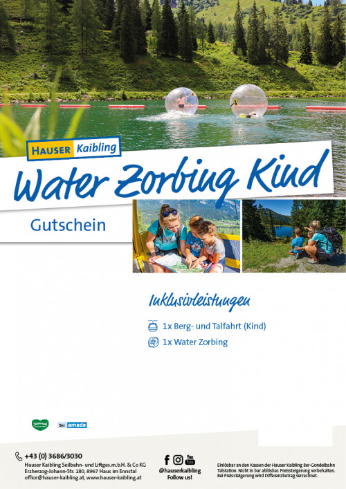 Water Zorbing Kind